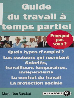 cover image of Guide du travail à temps partiel
